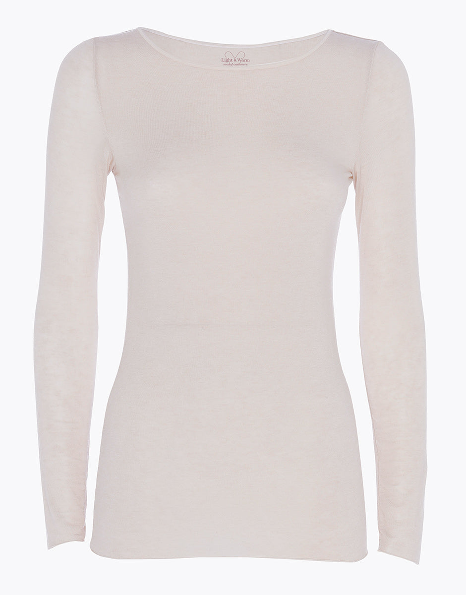 DIM Camiseta térmica de mujer Beige Dim x Inès de la Fressange