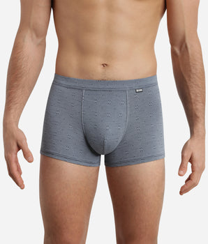 Calzoncillos Boxer Hombre Azul Dim Algodón Modal Clásico
