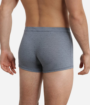 Calzoncillos Boxer Hombre Azul Dim Algodón Modal Clásico