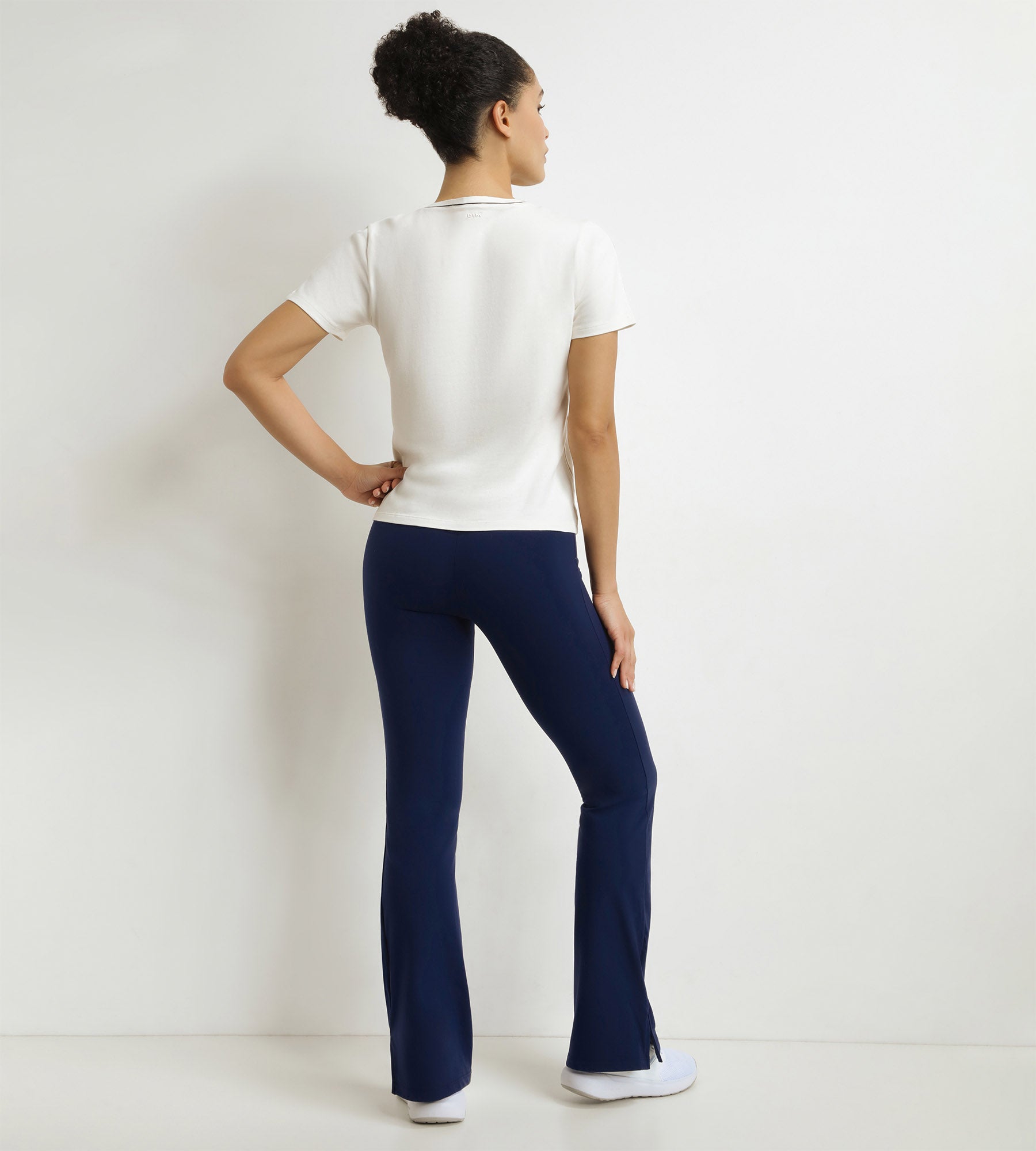 DIM Camiseta de deporte de punto termorregulador para mujer Ecru Dim Move