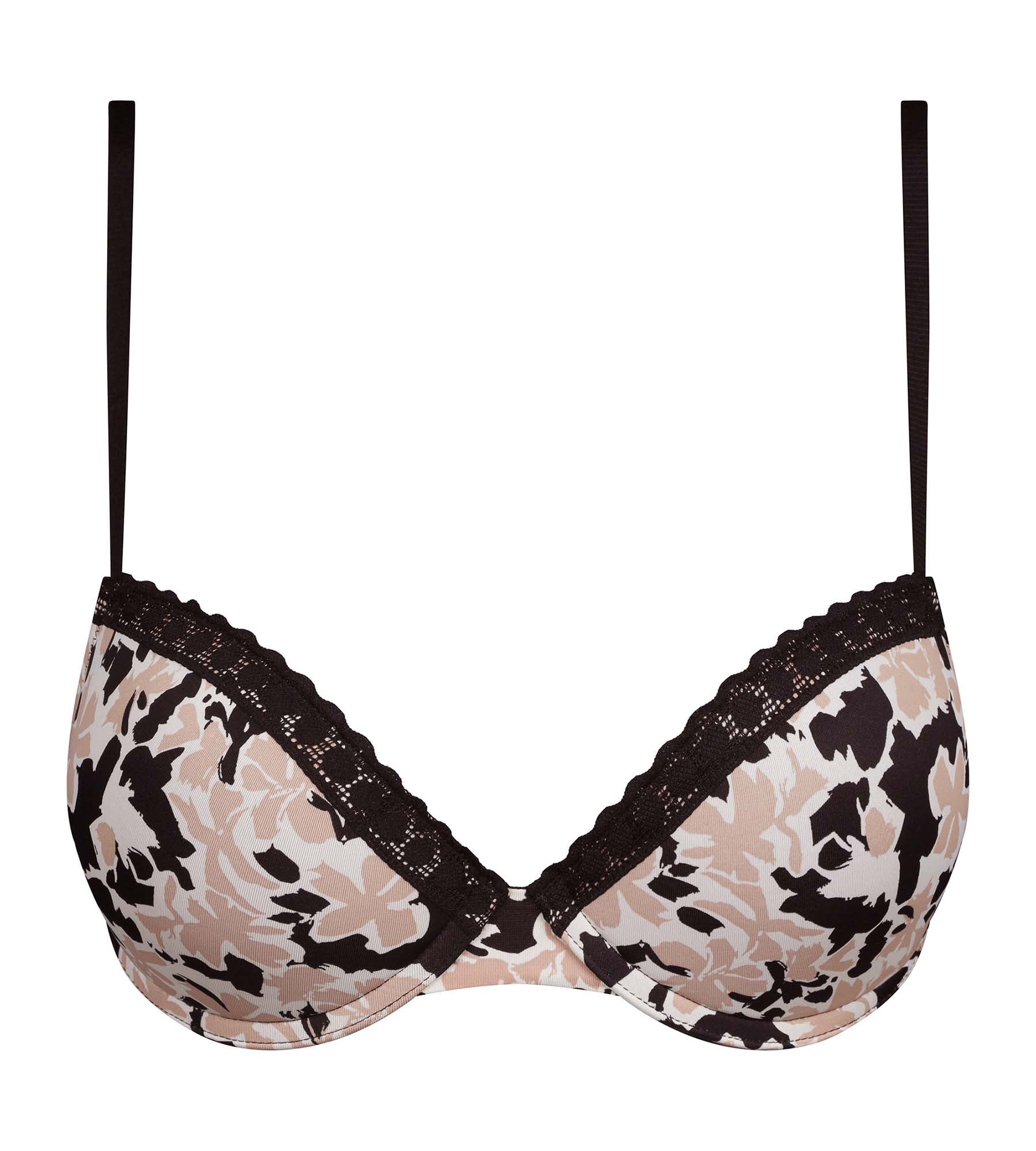 DIM Sujetador cesta con aros Daily Micro Nude floral