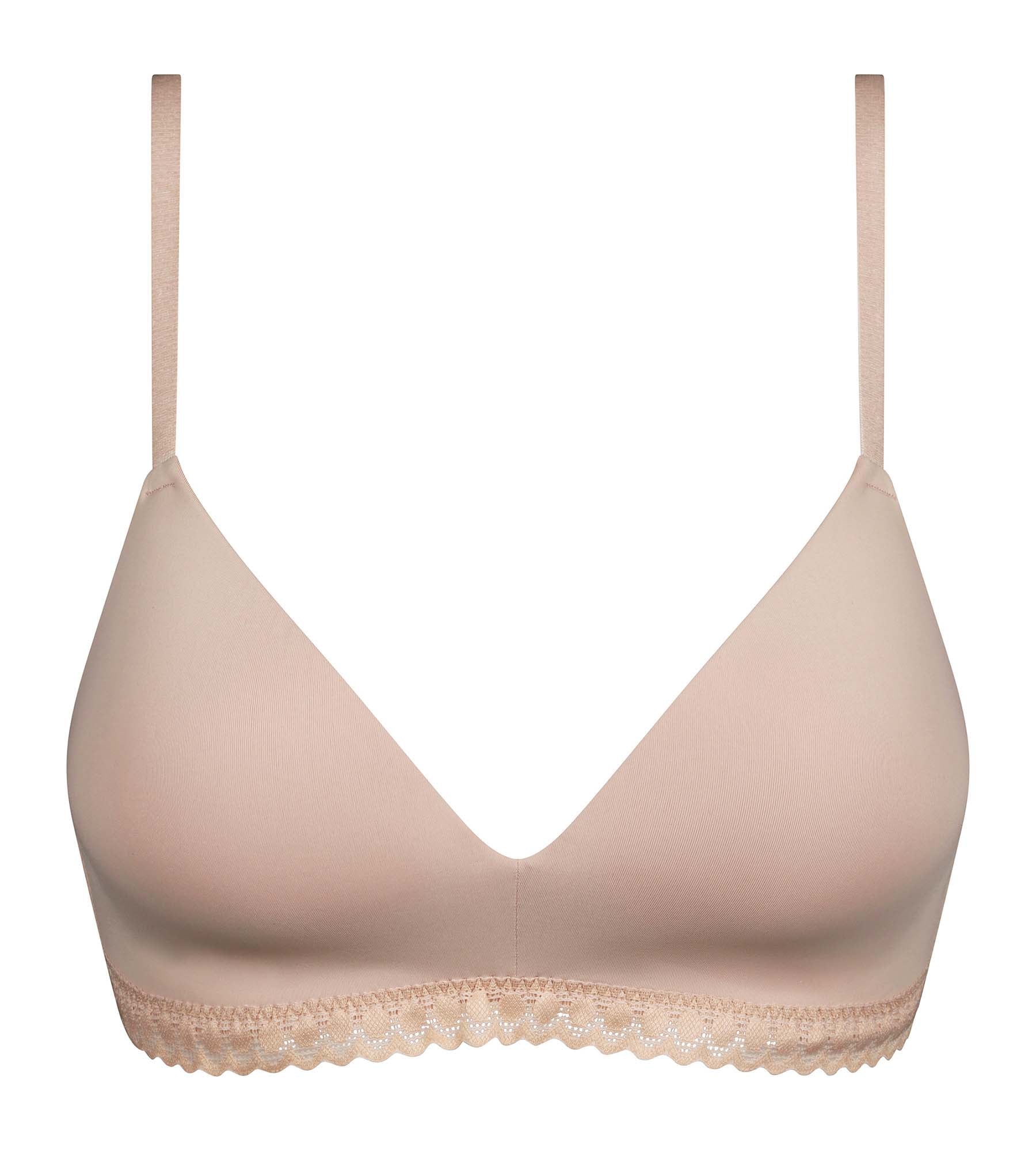 DIM Sujetador triángulo con aros y relleno Nude Daily Micro