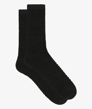 Calcetines negros de viscosa en relieve para mujer Dim Style