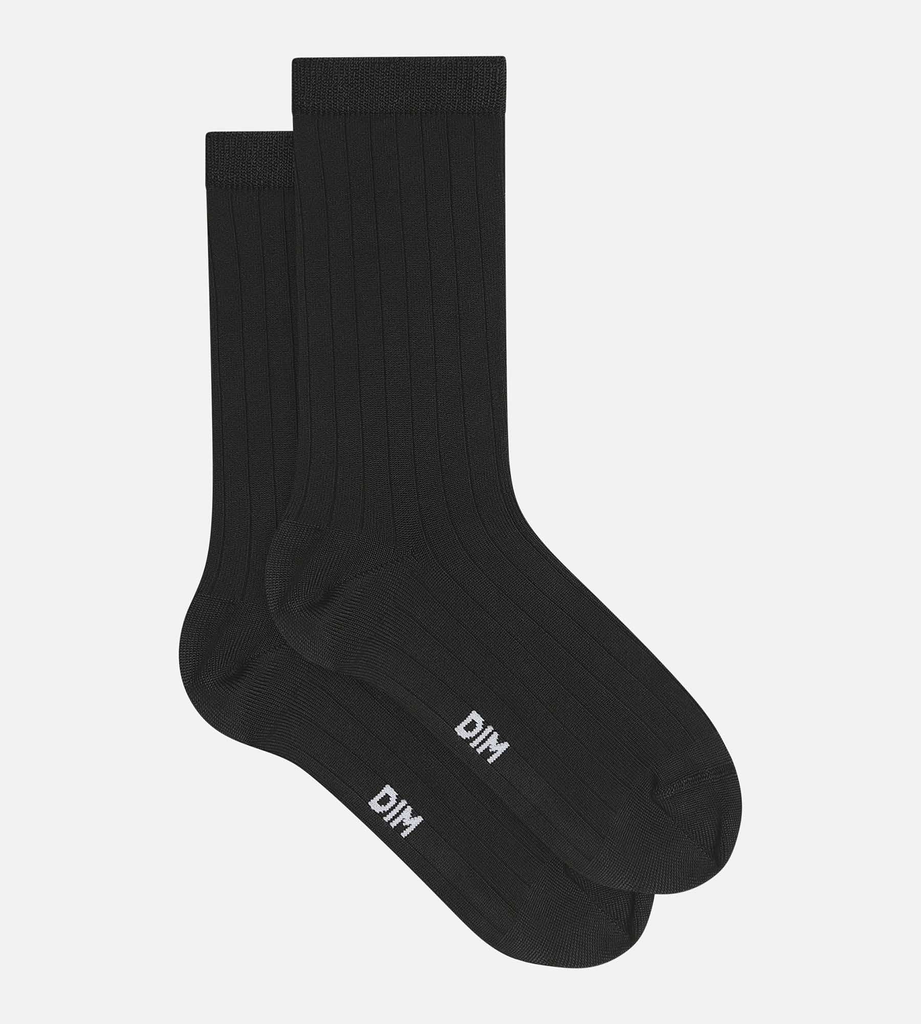 DIM Calcetines de mujer Raso negro Dim Fashion