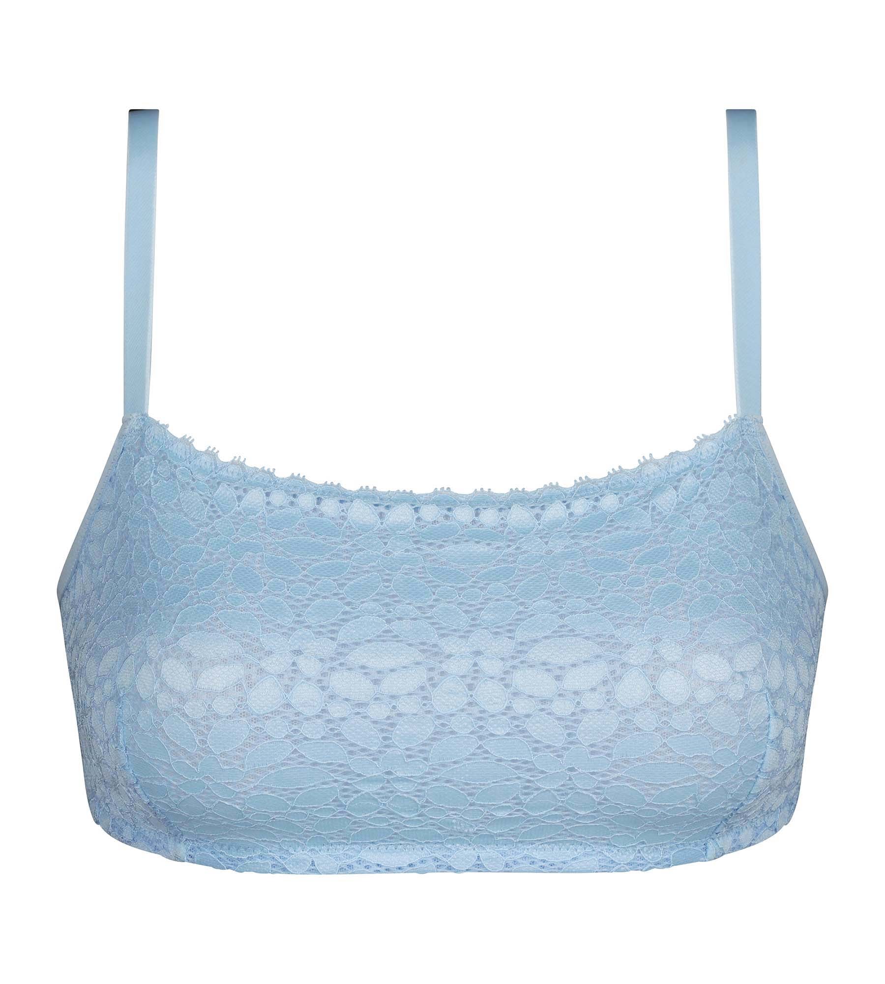 DIM Sujetador con aros de encaje floral azul Dim Daily Shirt