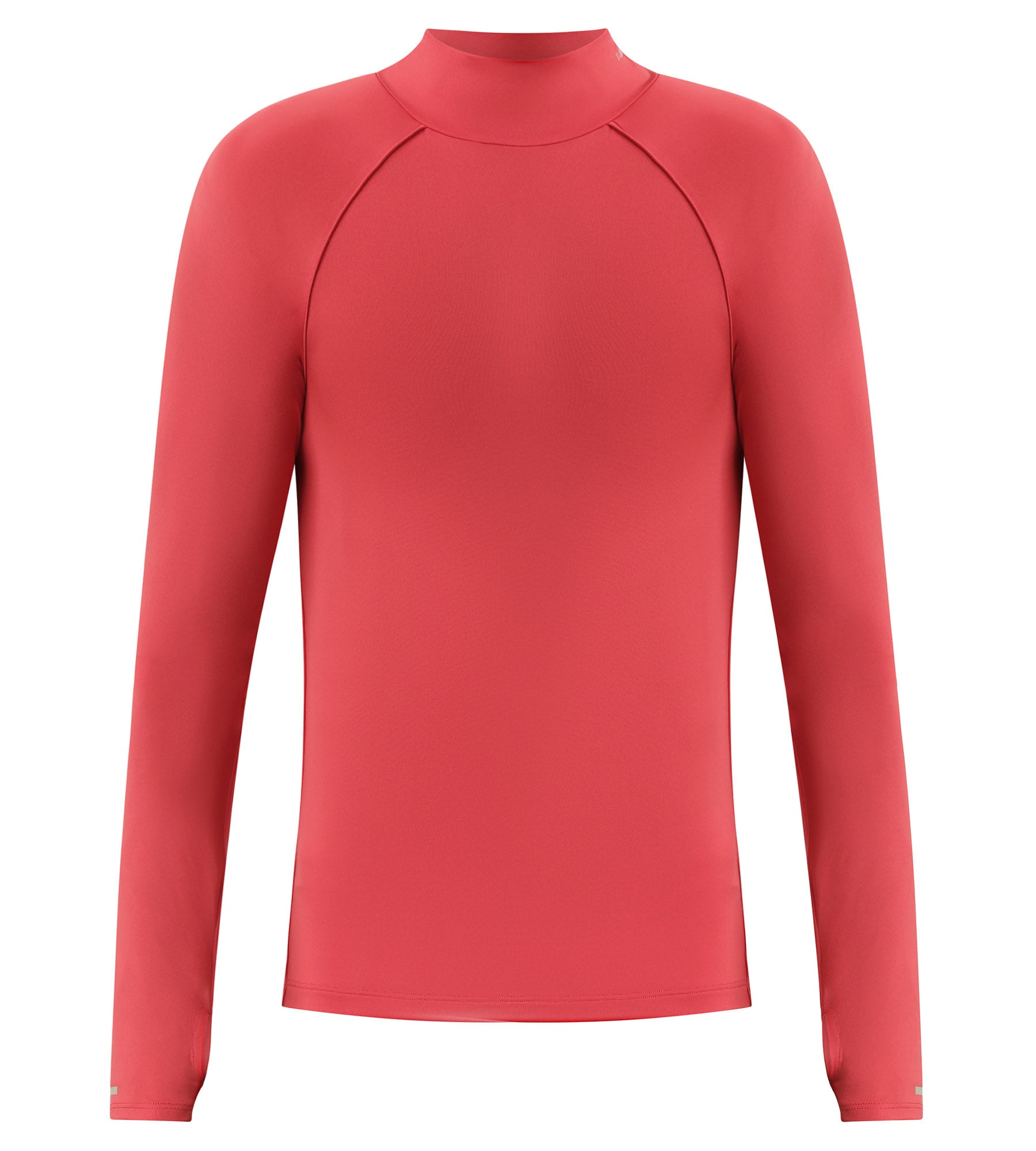 DIM Top deportivo de hombre con cuello alto en microfibra Dim Move Rojo