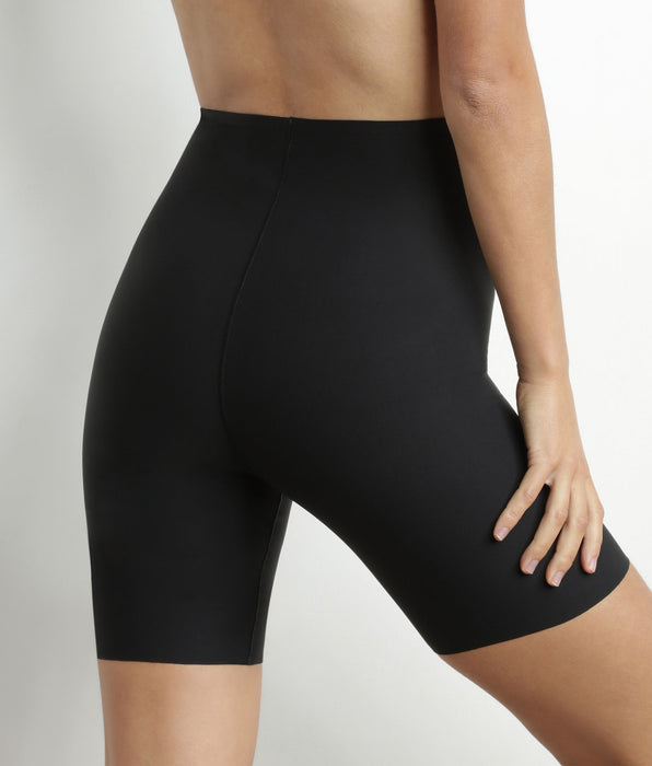 DIM Ciclista moldeador mujer microfibra sin costuras negro Dim Silhouette Invisible