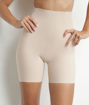 Ciclista moldeador mujer microfibra sin costuras nude Dim Silhouette Invisible