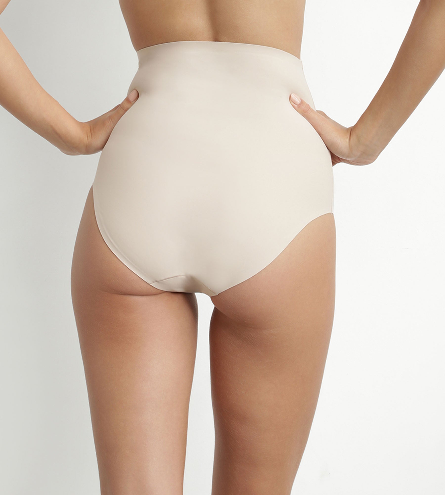 DIM Braga moldeadora mujer talle alto sin costuras nude Dim Silhouette Invisible
