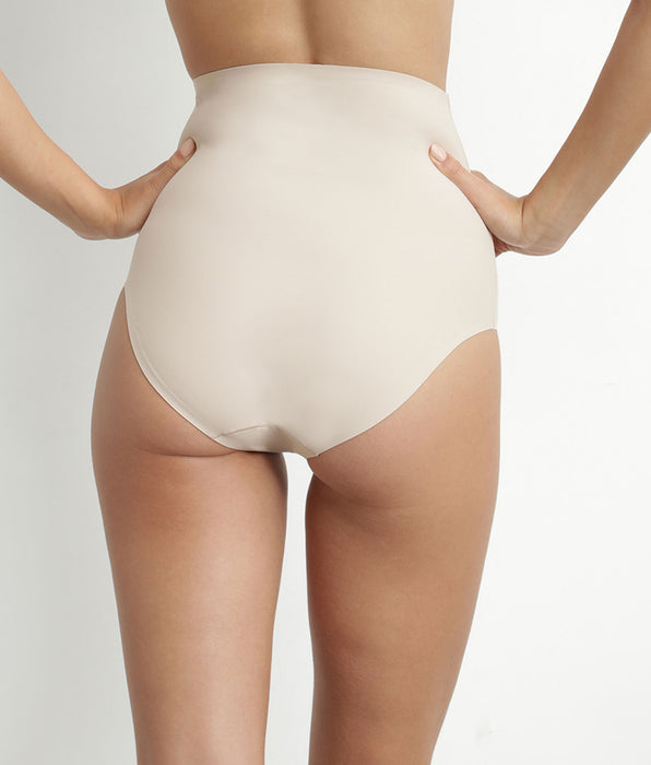 DIM Braga moldeadora mujer talle alto sin costuras nude Dim Silhouette Invisible