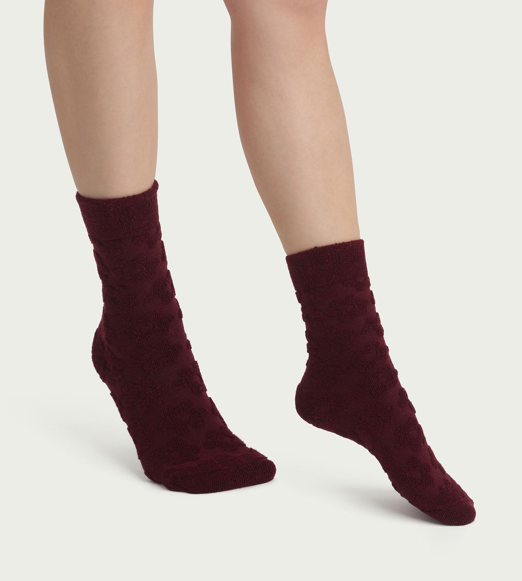 DIM Calcetines de mujer de rizo con flores Dim Mode