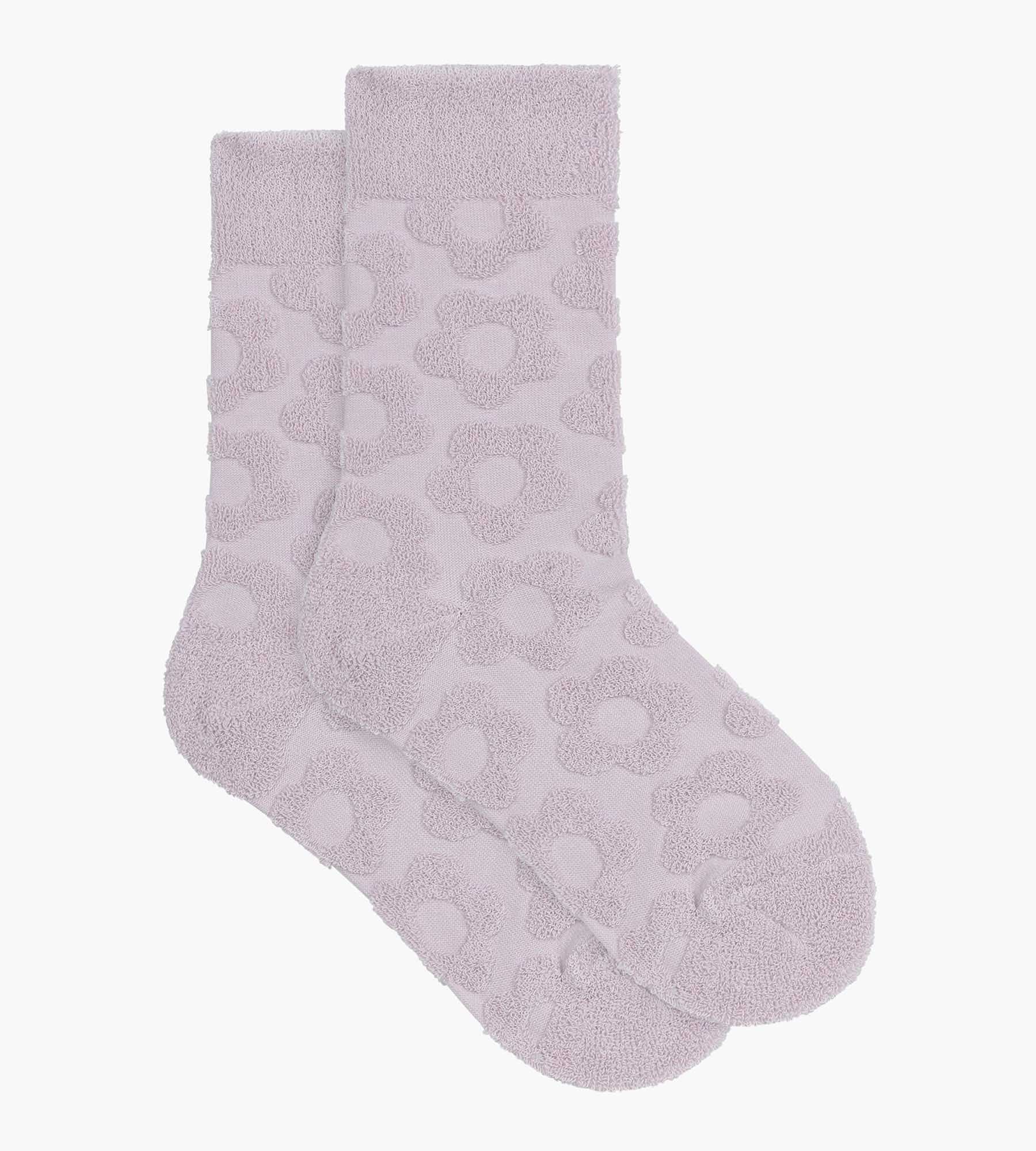 DIM Calcetines de rizo para mujer con flores Dim Mode