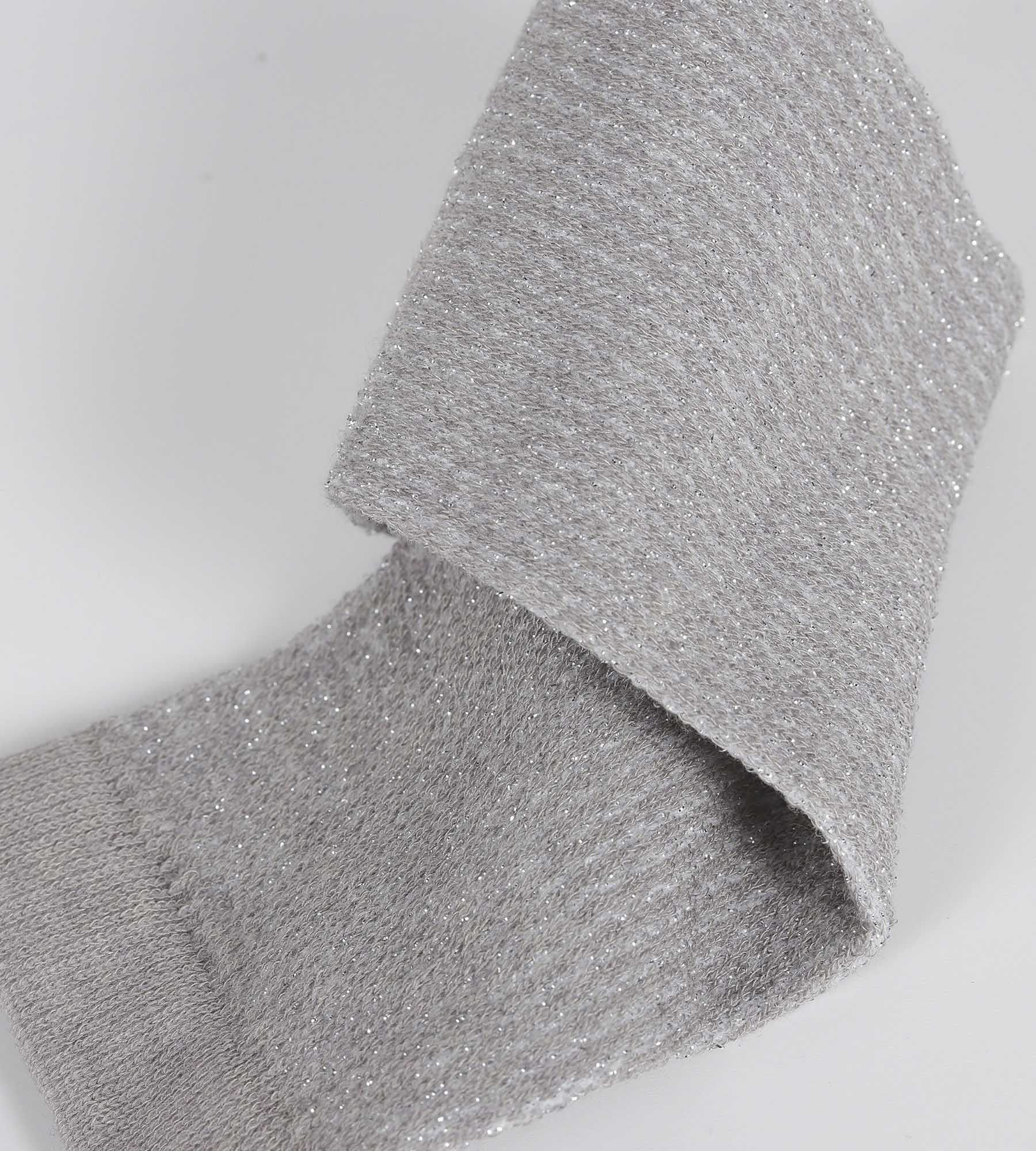 DIM Calcetines de mujer de Lurex color topo y plata Dim Mode