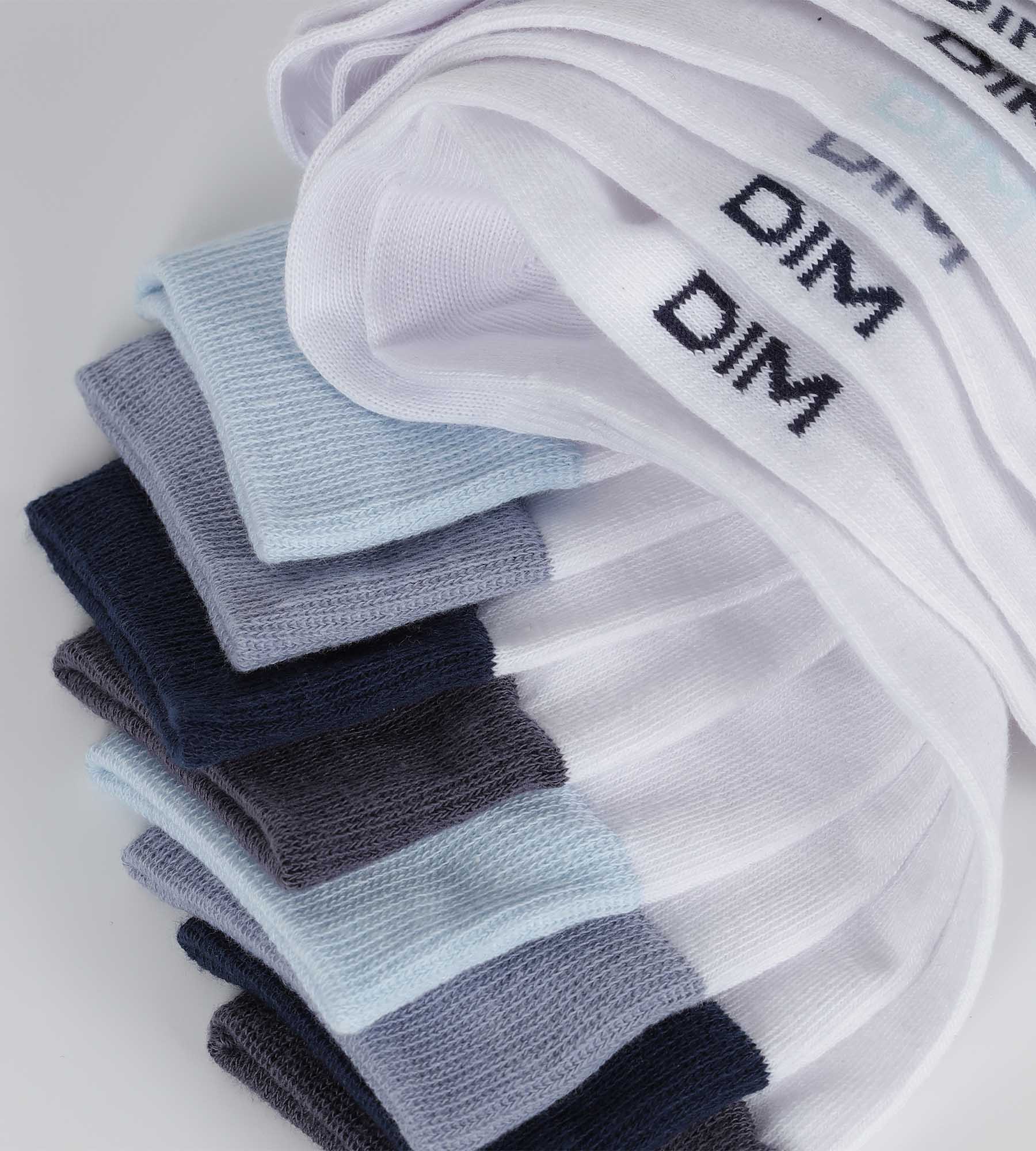 DIM Pack de 4 pares de calcetines de hombre Blanco EcoDim Mode