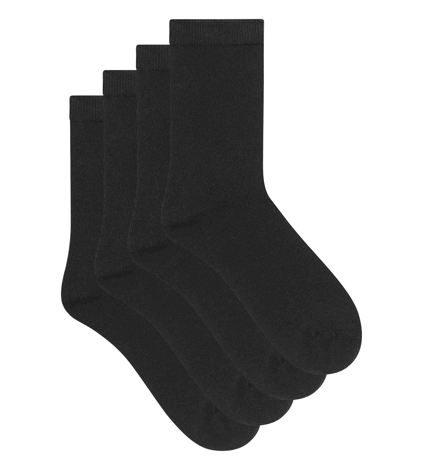 DIM Calcetines negros Thermo Fleece para niños