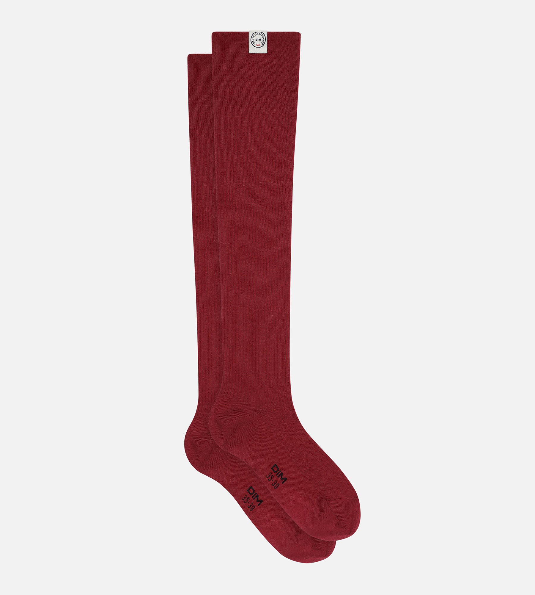 DIM Calcetines altos de mujer Red Dim x Inès de La Fressange