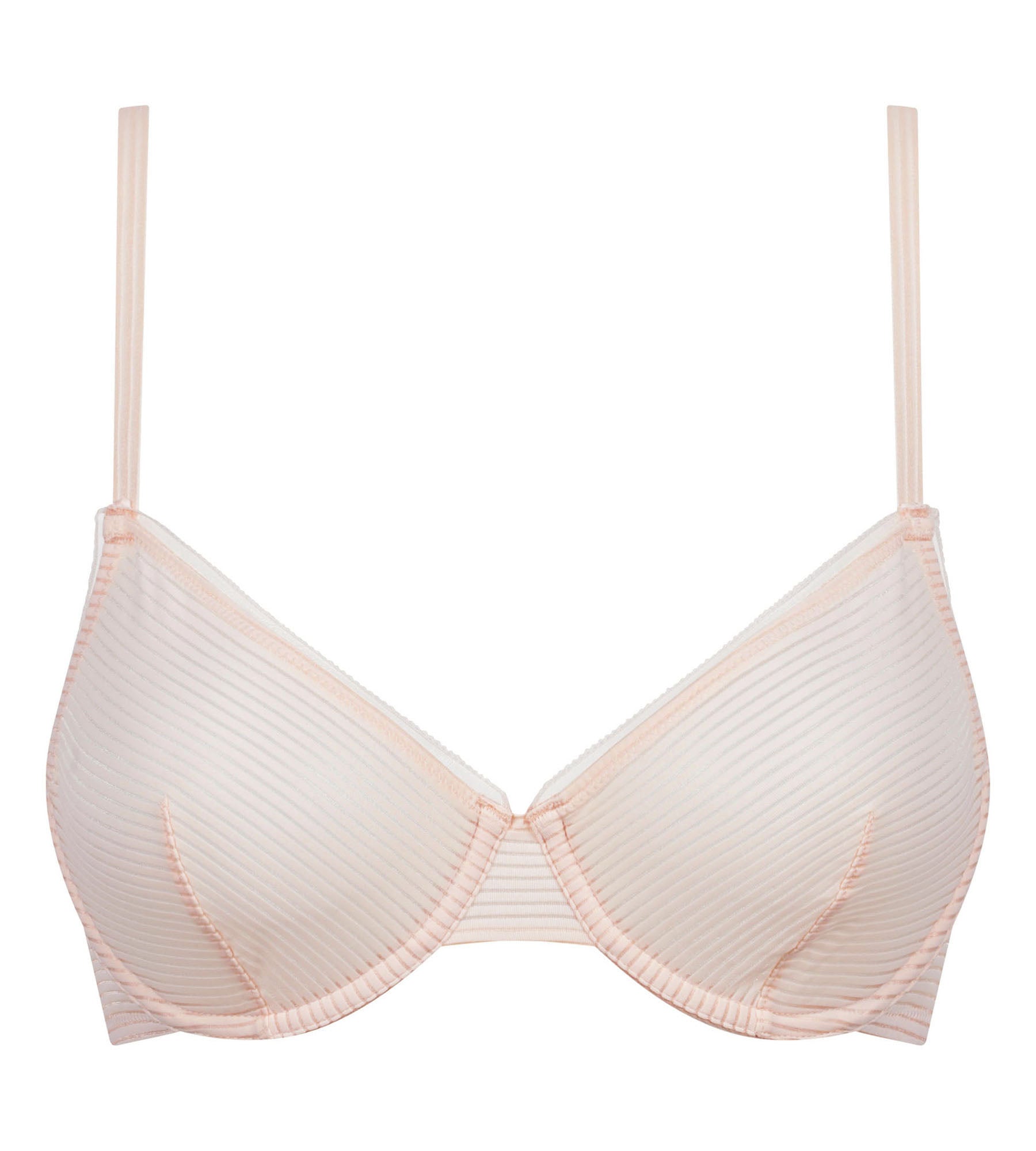 DIM Sujetador corbeille rosa Dim x Inès de La Fressange