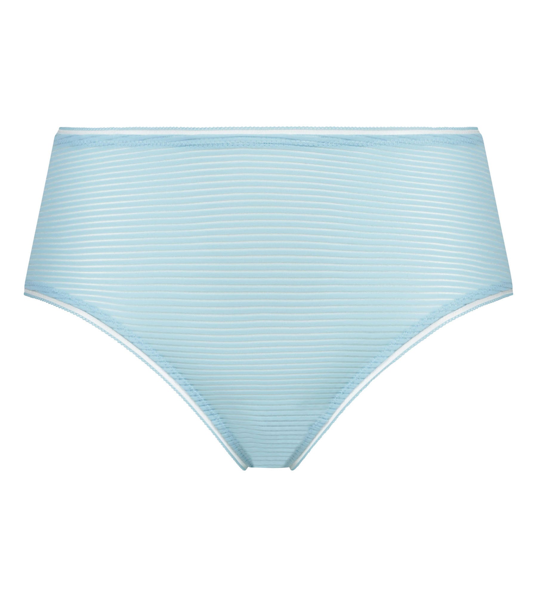 DIM Braga de mujer de cintura alta con rayas azules Dim x Inès de La Fressange