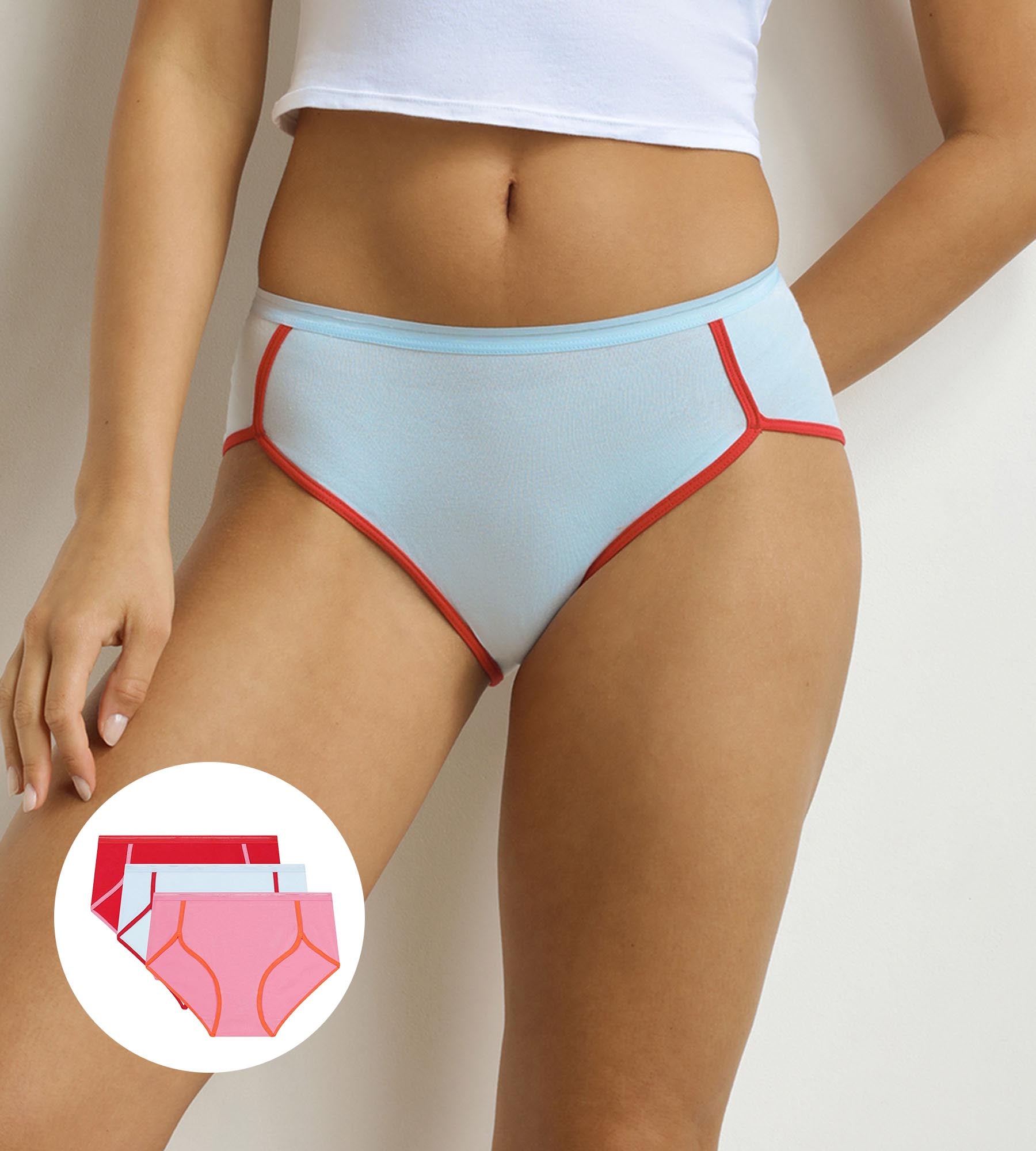 DIM Pack de 3 calzoncillos para mujer Dim x Inès de La Fressange