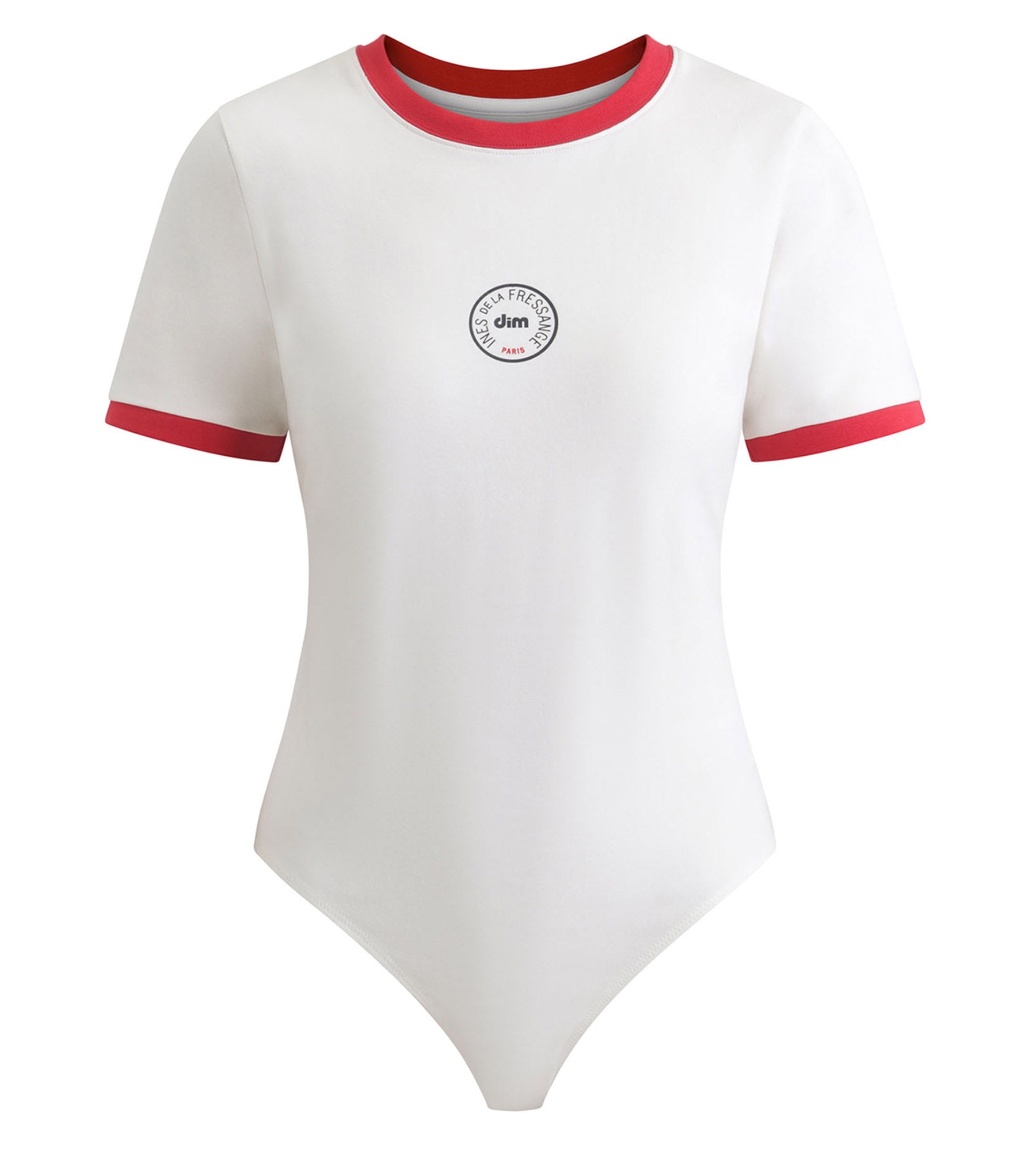DIM Body de nácar rojo Dim x Inès de La Fressange