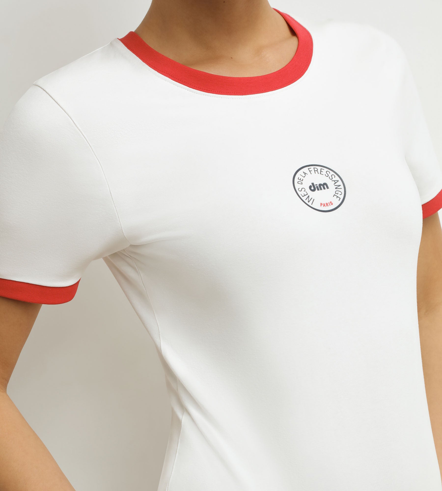 DIM Body de nácar rojo Dim x Inès de La Fressange