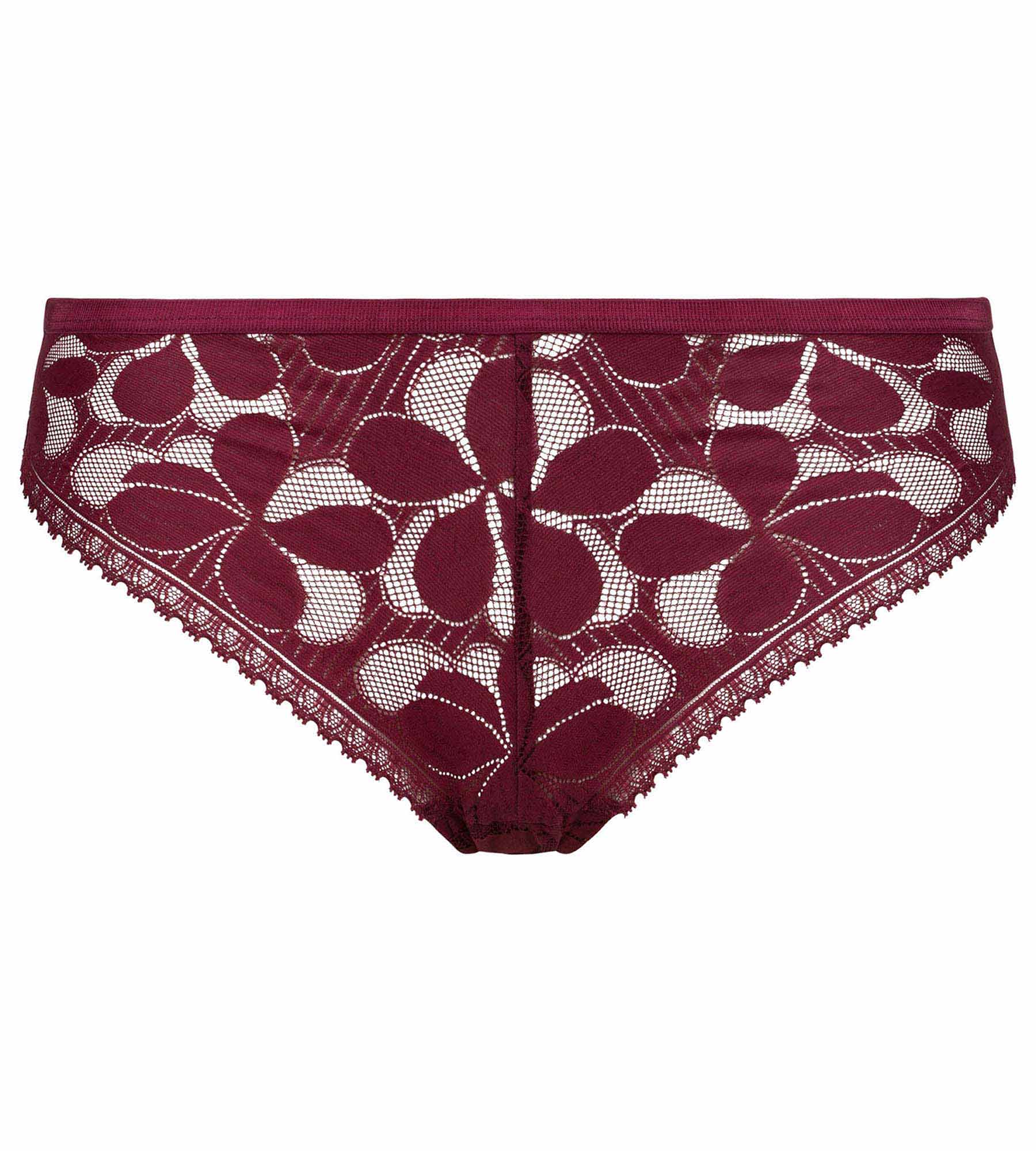 DIM Braguitas de mujer semitransparentes Fig Art Flowers