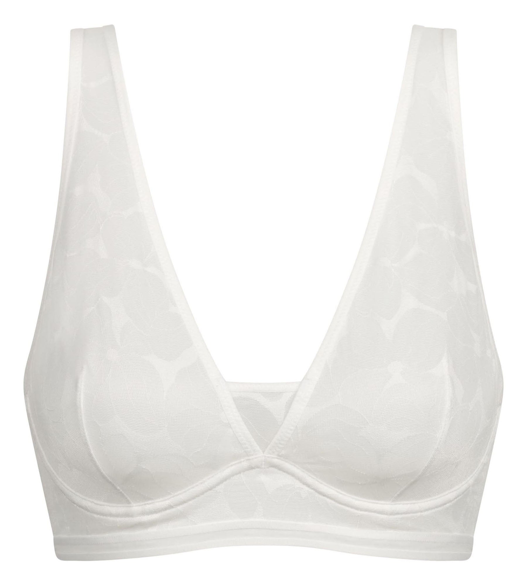 DIM Sujetador pañuelo con aros Blanco Dim Bloom