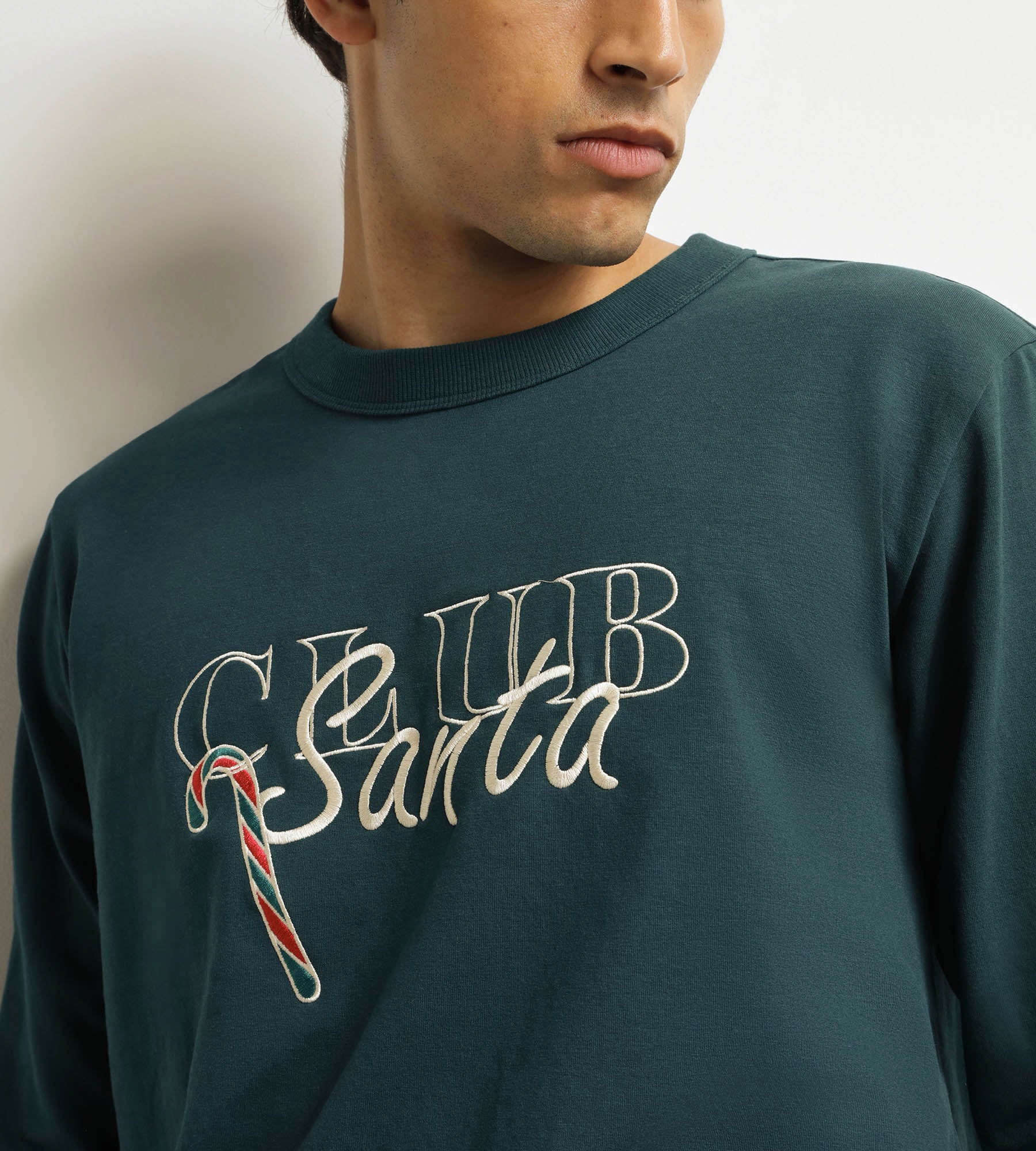 DIM Conjunto de pantalón de pijama para hombre Gris Verde Dim