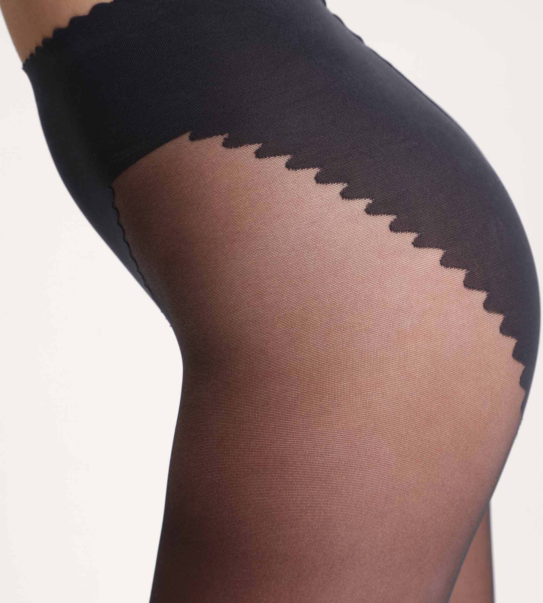 DIM Panti negro Body Touch vientre plano 20D