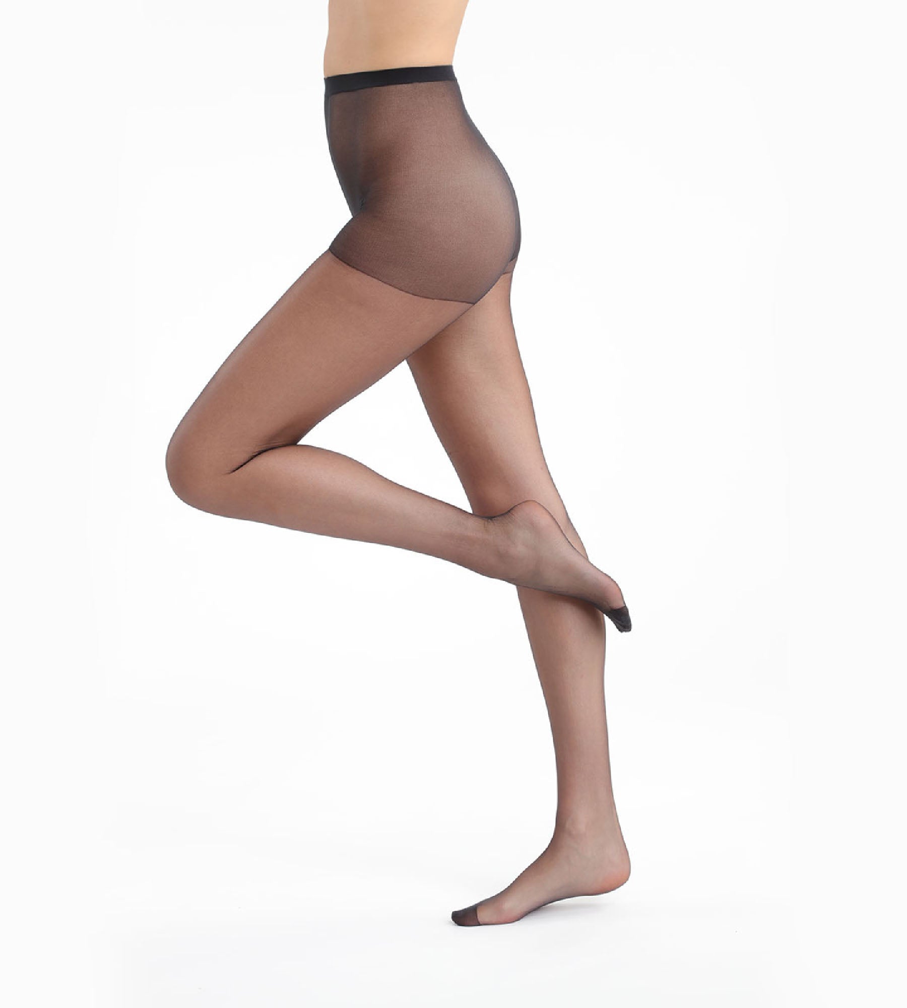 DIM Panti de velo transparente negro Mes Essentiels de DIM 15D