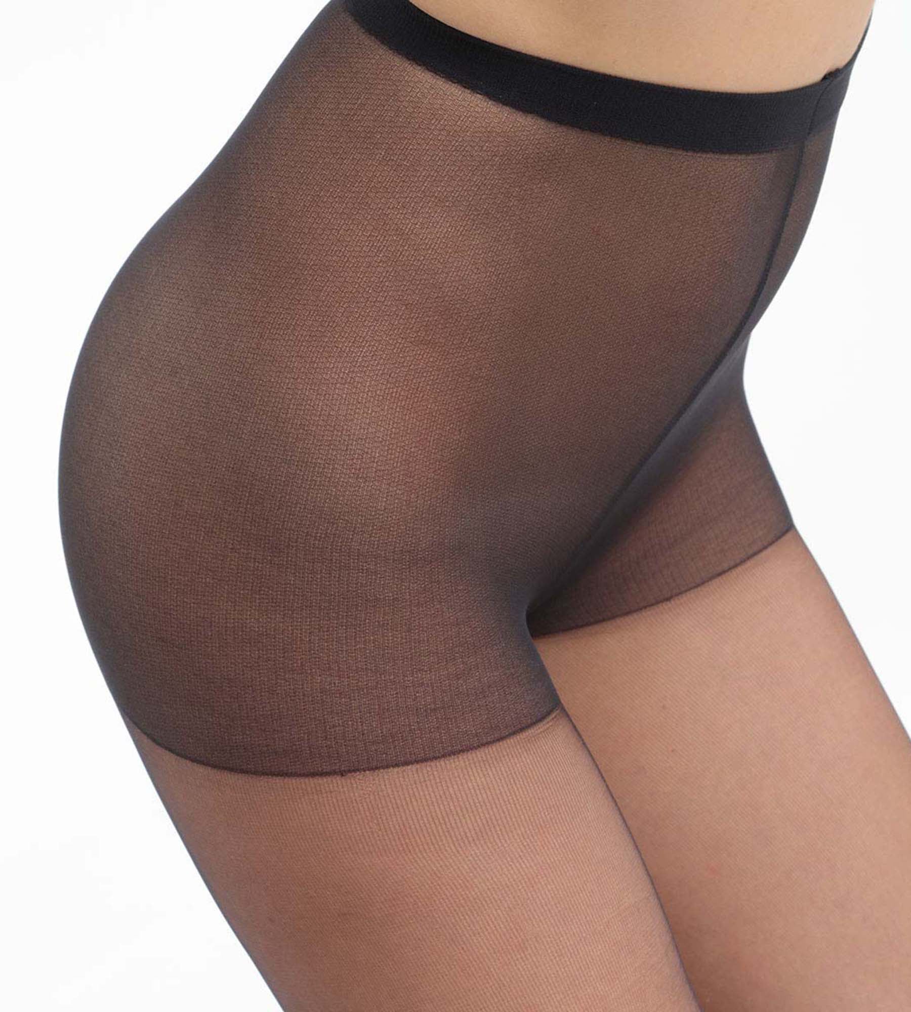 DIM Panti de velo transparente negro Mes Essentiels de DIM 15D