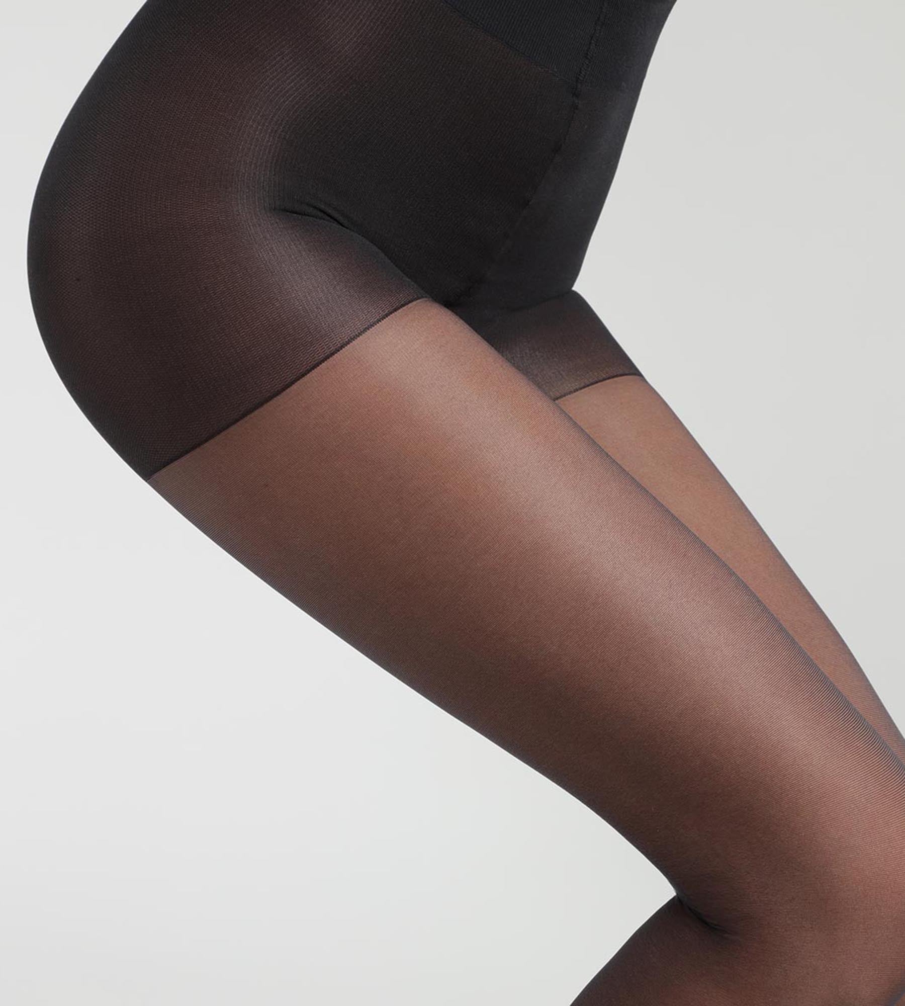 DIM Panti negro Diam's velo moldeado 22D