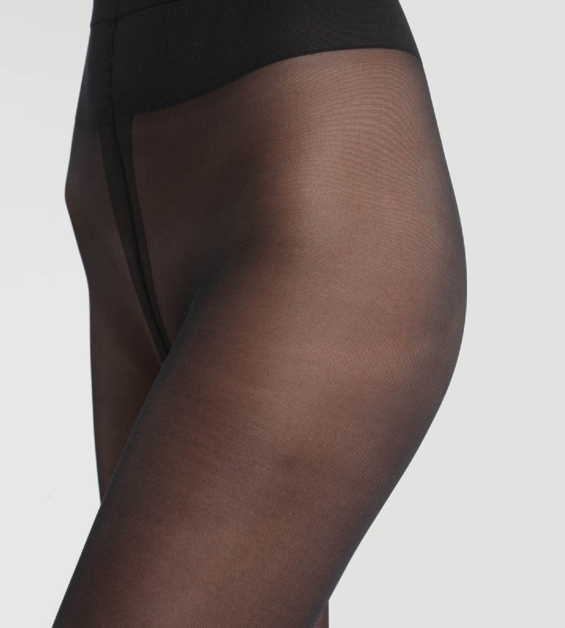 DIM Panti negro Diam's Jambes Fuselées 25D
