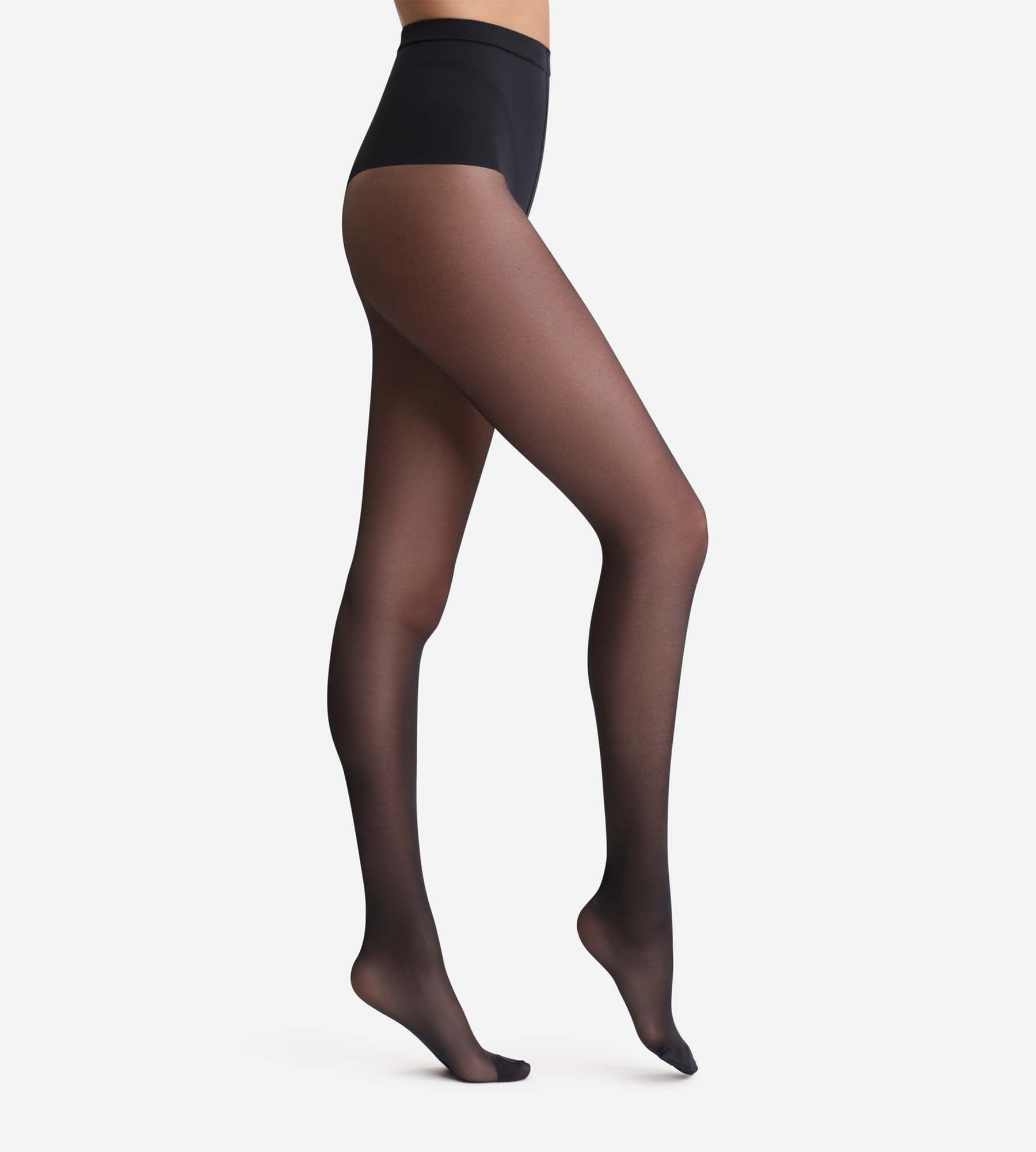 DIM Panti negro Diam's vientre plano 25D