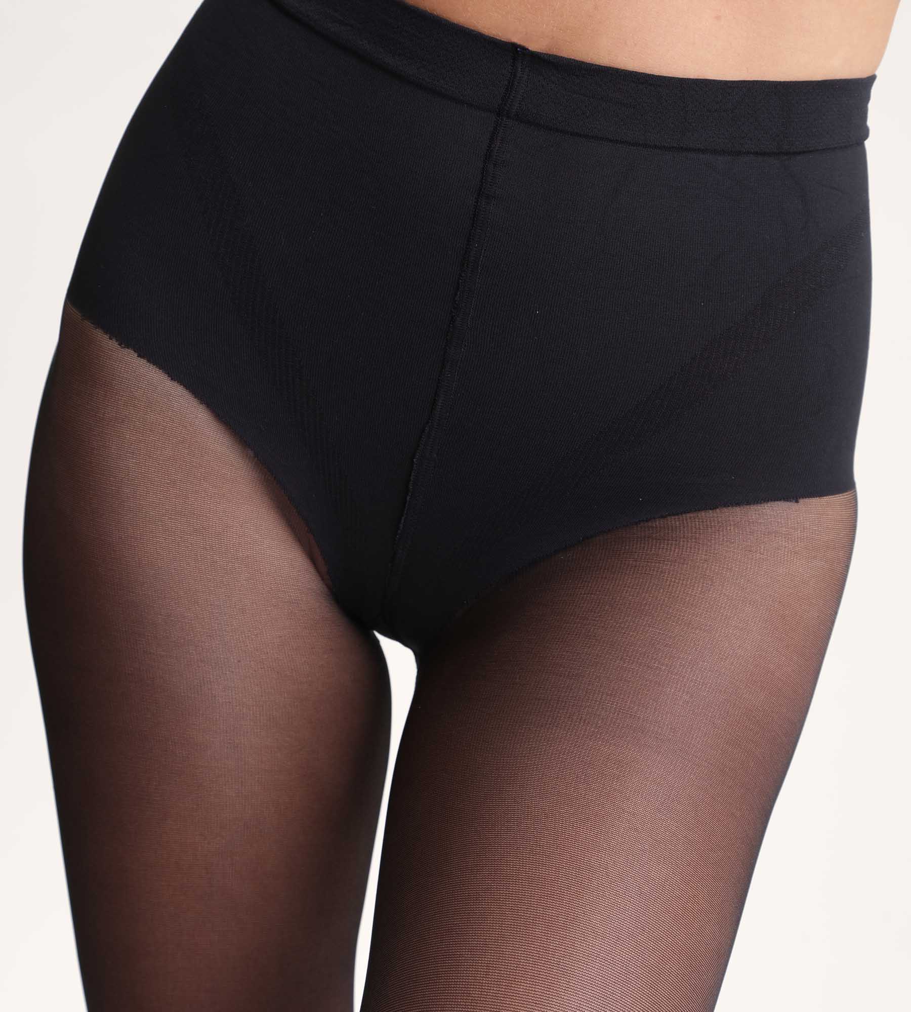 DIM Panti negro Diam's vientre plano 25D