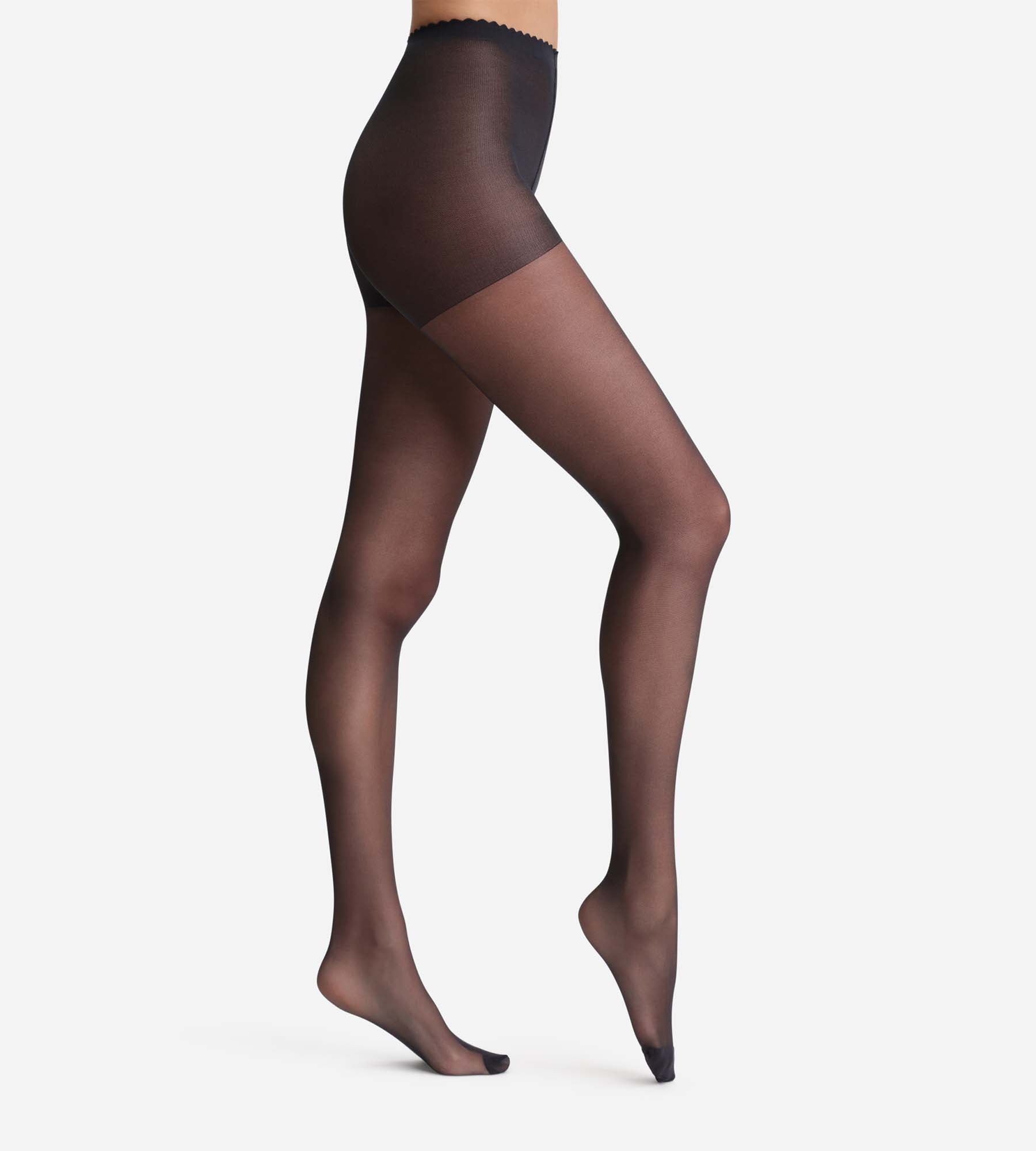 DIM Panti velo transparente negro Body Touch Dim 17D