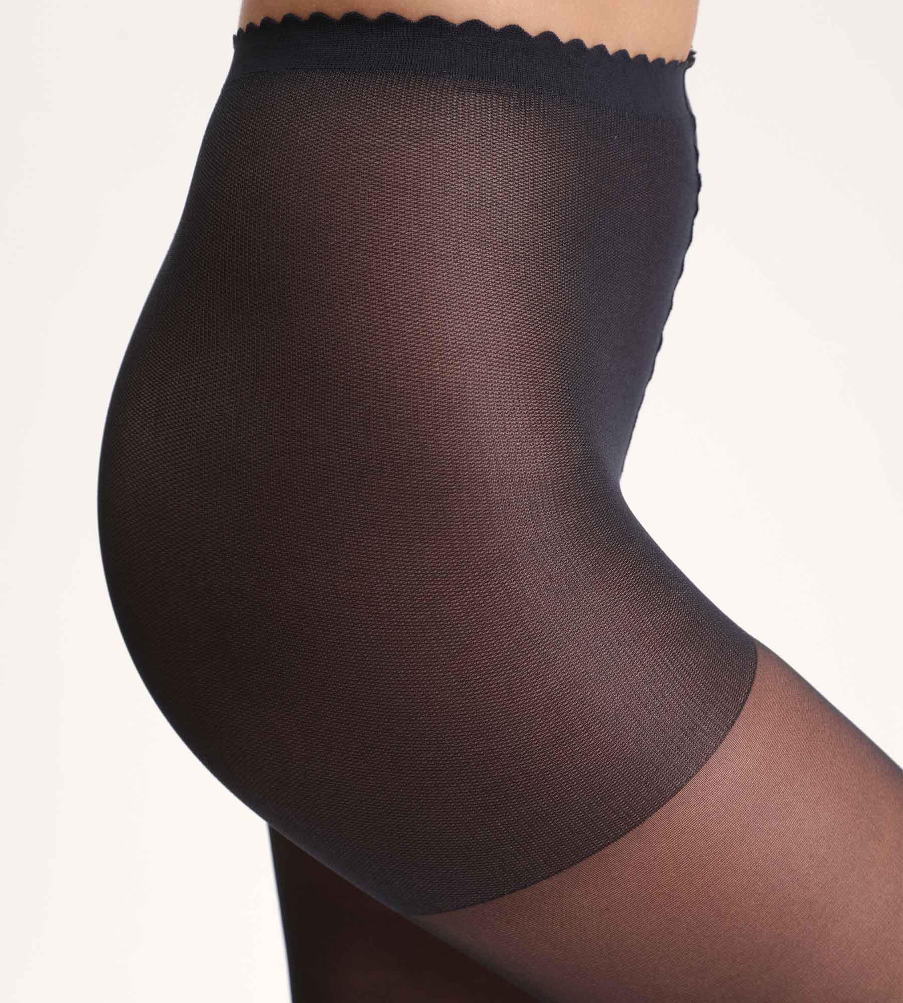 DIM Panti velo transparente negro Body Touch Dim 17D