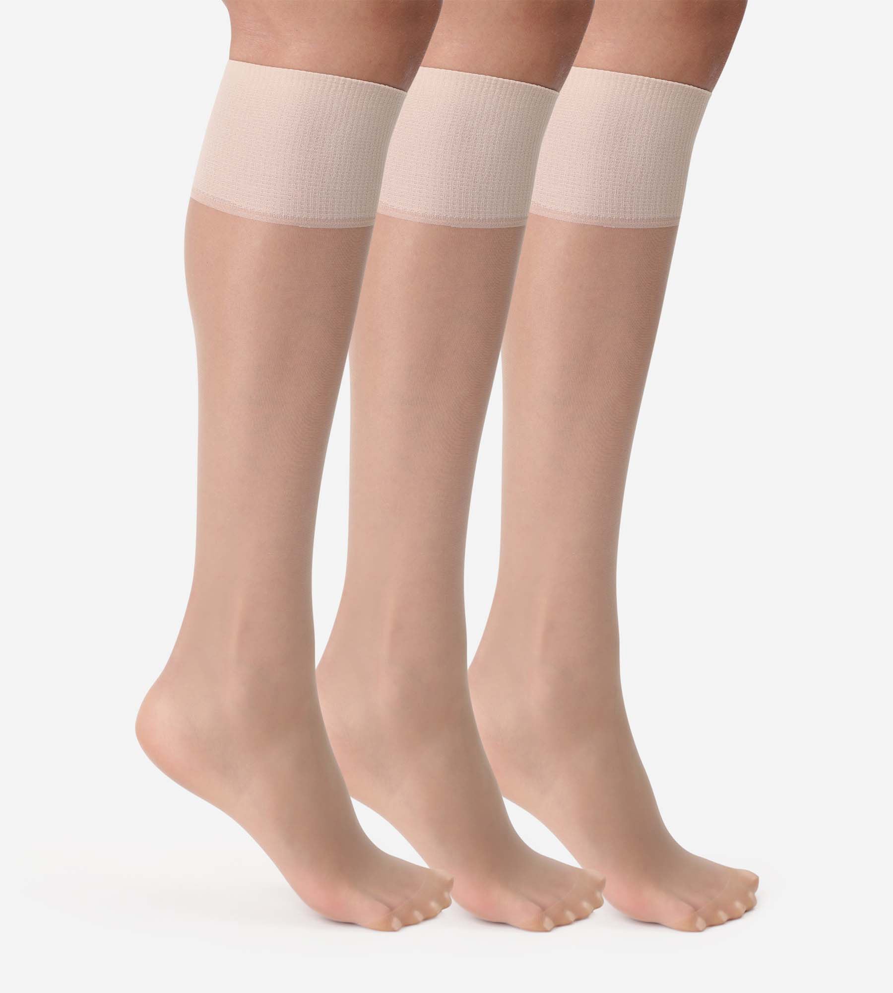 DIM Pack de 3 medias transparentes capri Beauty Resist 20D