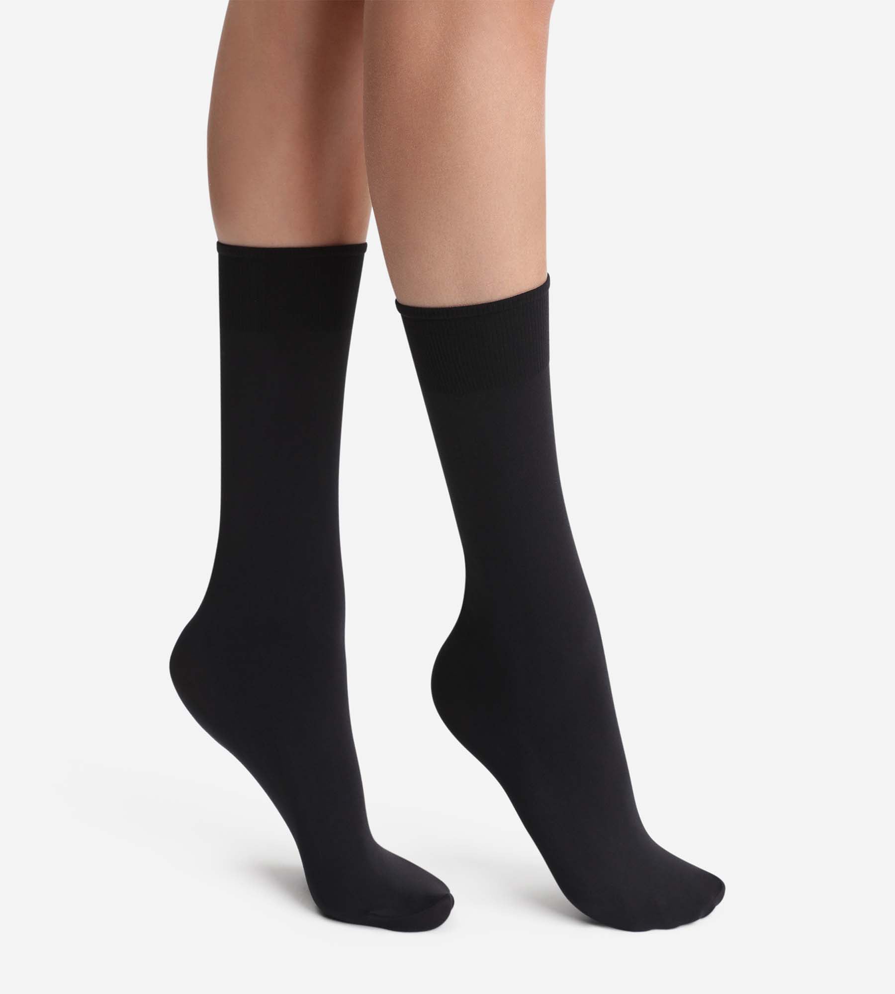 DIM Medias negras Thermo Isole para el frío 54D