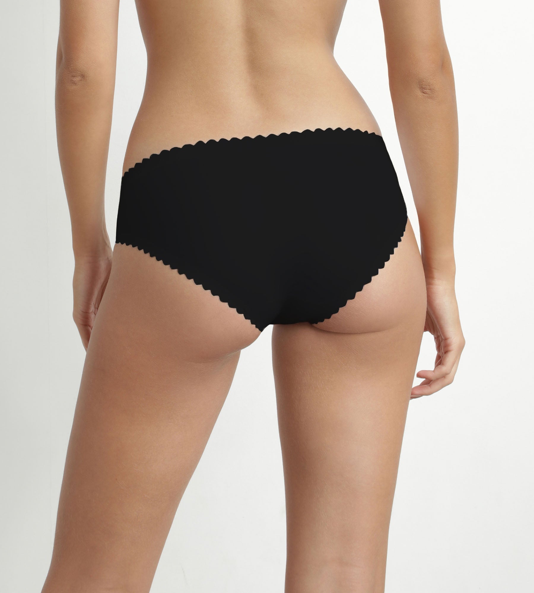 DIM Braguita negra de microfibra Body Touch Dim