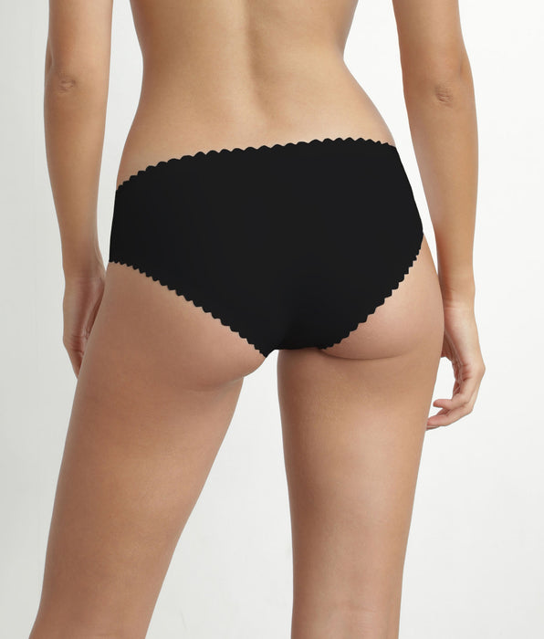 DIM Braguita negra de microfibra Body Touch Dim