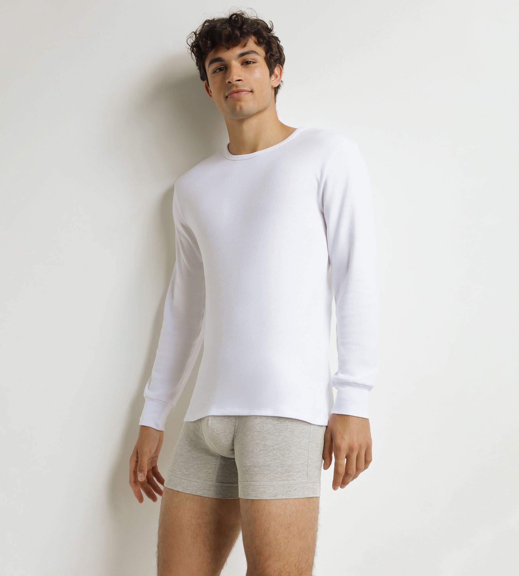DIM Camiseta de hombre de algodón blanco Dim Thermal