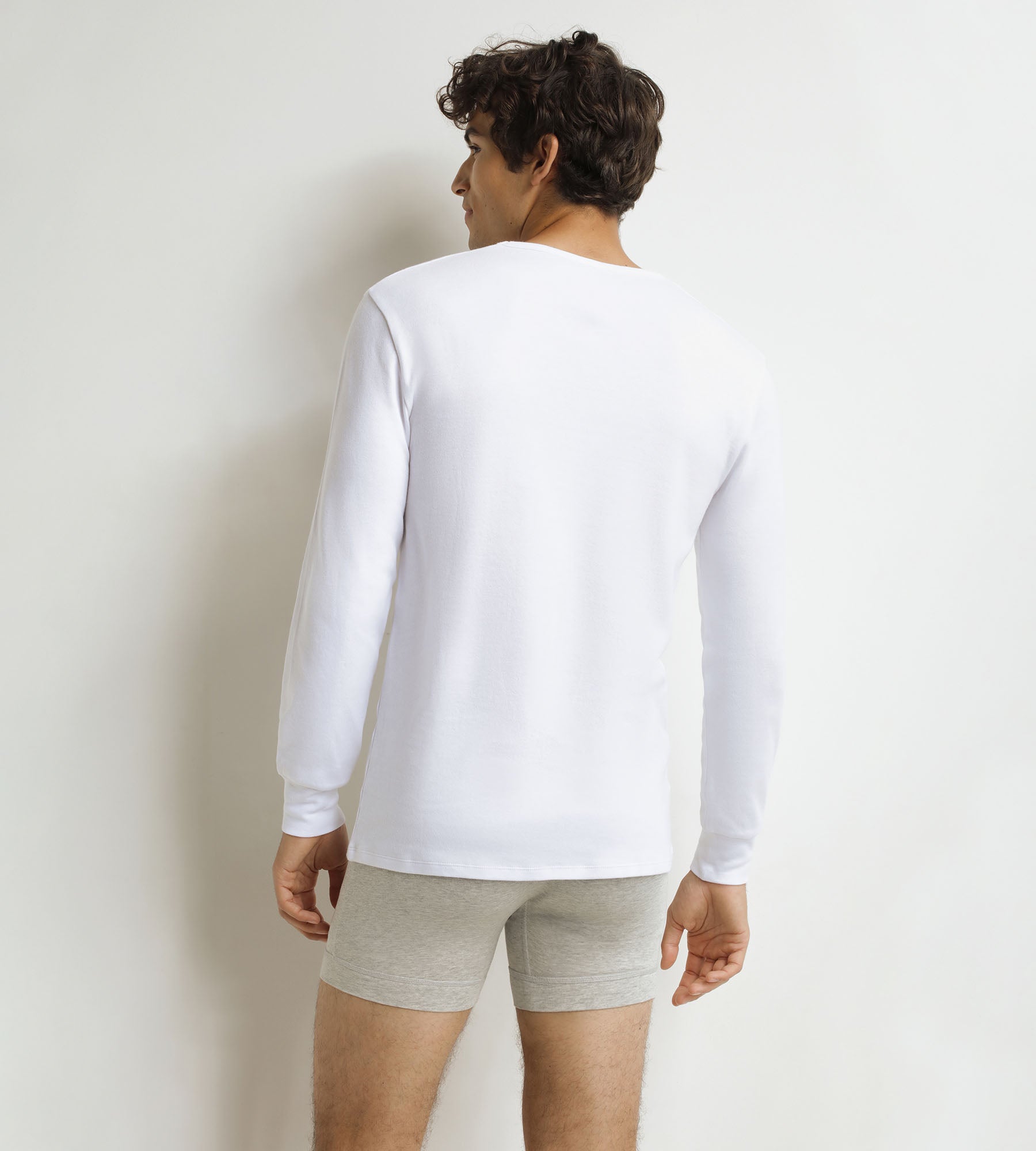 DIM Camiseta de hombre de algodón blanco Dim Thermal