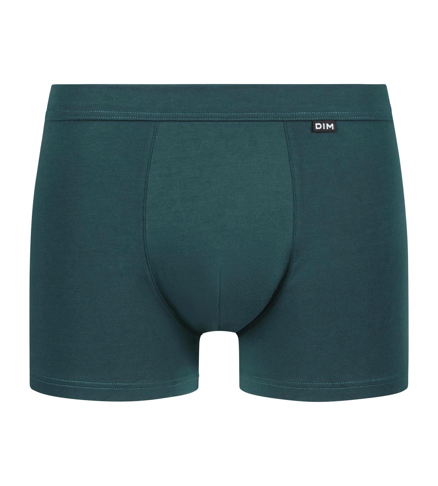 DIM Calzoncillos bóxer para hombre Allure Classic Algodón Verde