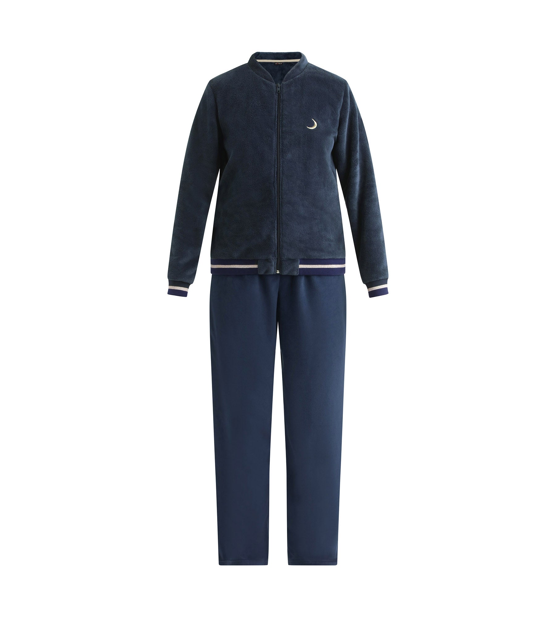 DIM Conjunto de pantalón de pijama para mujer Midnight Blue Dim