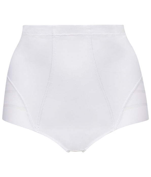 DIM Braga vientre plano talle alto blanca Dim Silhouette Elegance