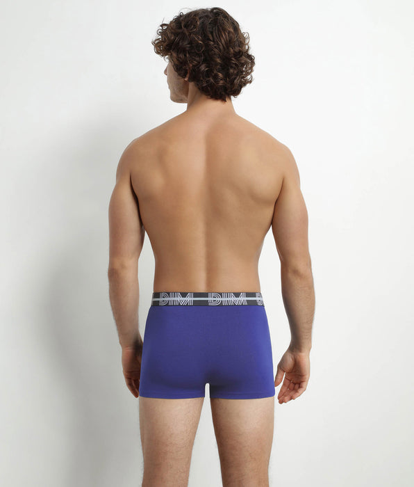 DIM Pack de 3 bóxers con cinturón 3D para hombre Negro Azul Verde Dim Powerful