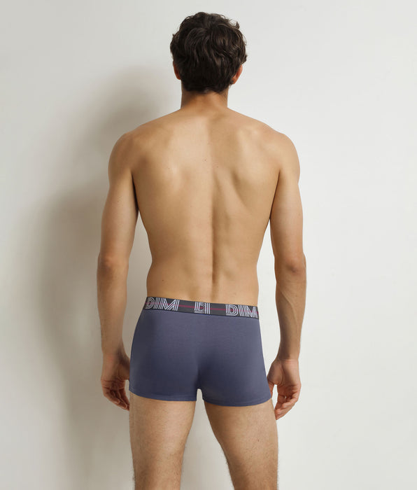 DIM Pack de 3 calzoncillos Powerful Rojo Negro Azul para hombre