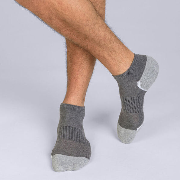 DIM Lote de 3 calcetines bajos deportivos para zapatillas DIM Sport para hombre