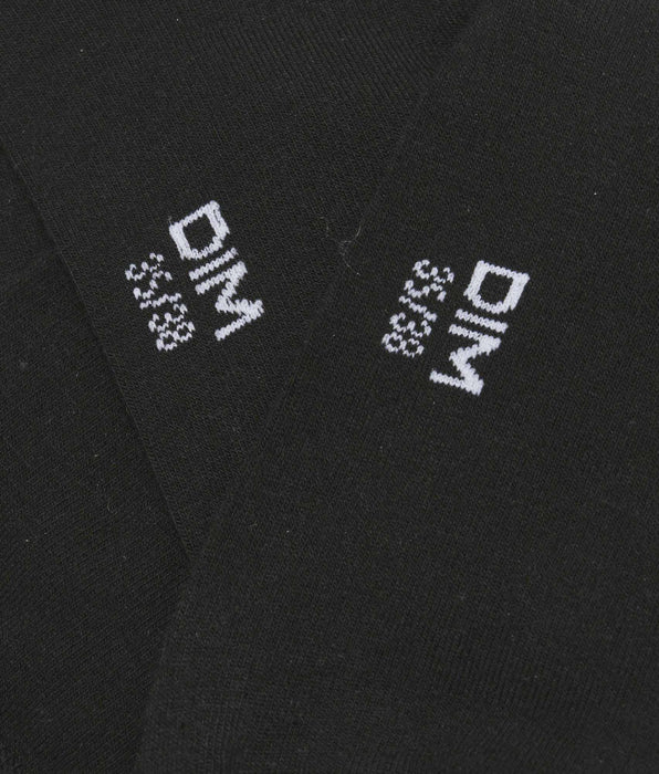 DIM Pack de 2 pares de calcetines de mujer negros de viscosa de bambú Dim Bambou
